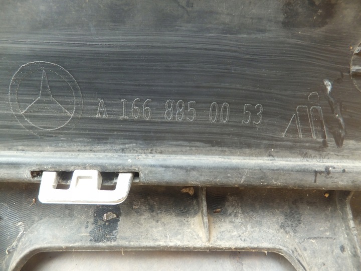 фото №8, Дифузор спойлер бампера зад mercedes ml w166 amg