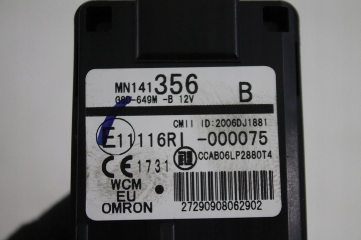 фото №6, Замок зажигания ключ mn141356 mitsubishi lancer x