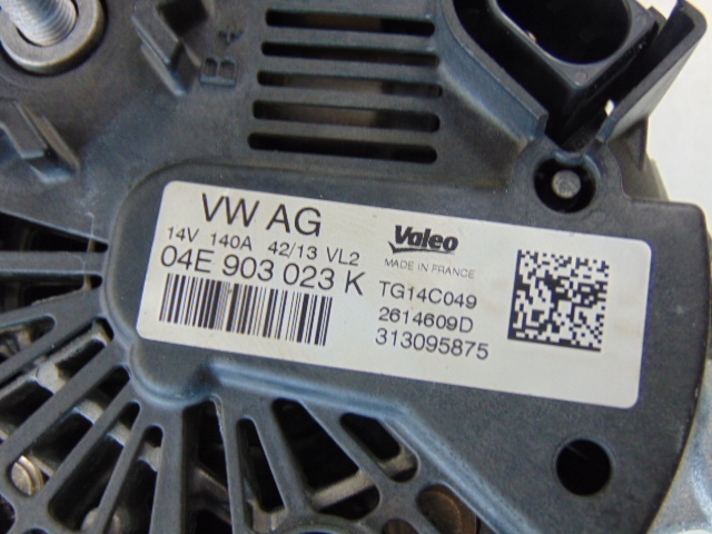 фото №8, Генератор audi a3 vw golf vii 1.4 tsi 04e906023k