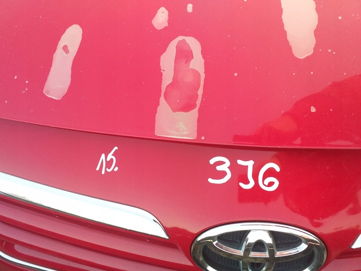 фото №7, Toyota avensis t25 рестайлінг комплектний перед 3j6 капот