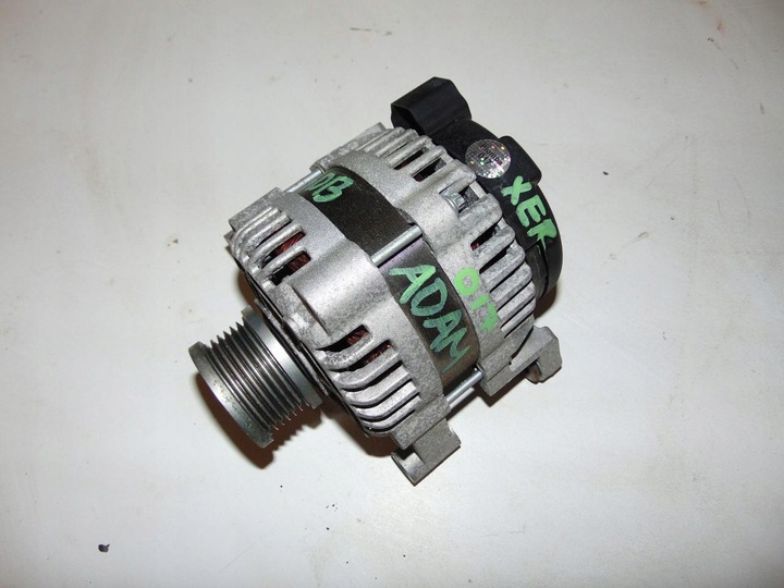 фото №1, Генератор opel adam 1,2 1,4 xer 6pk 100a