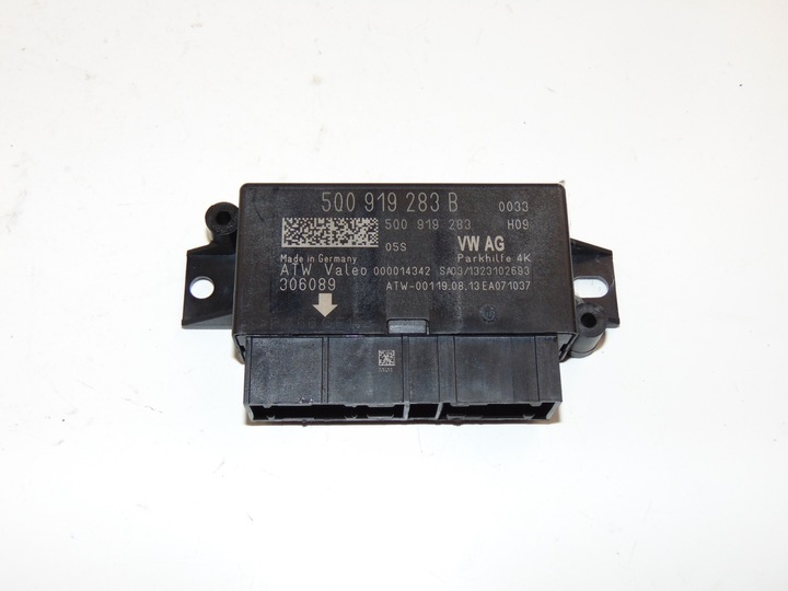 фото №1, Модуль датчиків pdc audi a3 vw golf vii 5q0919283b