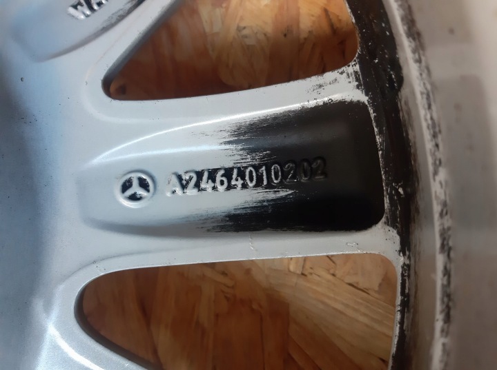 фото №8, Диск mercedes b 246 16 дюймів 6.5j et49 a2464010202