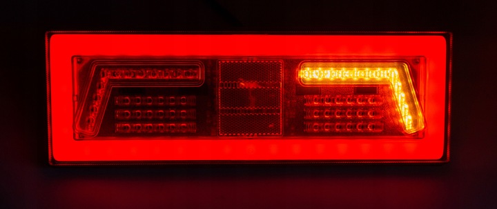 фото №12, Лампа задня комбінована led 12v 24v причепи причепи права діодний трактор