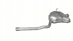 фото №1, Глушник кінцевий mini cooper 1,6 01-06r+obejma+ opask