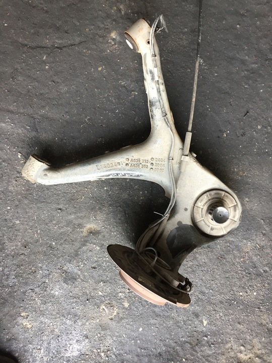 фото №1, Диск важіль задній зад лівий vito 639 рестайлінг 2,2 cdi