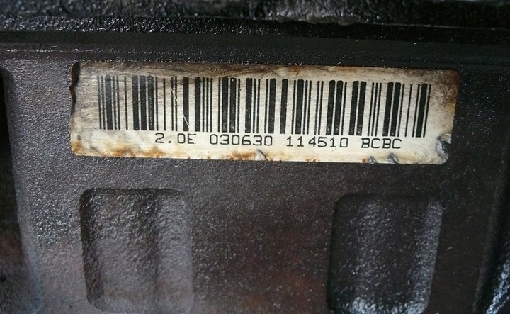 фото №9, Двигатель ford mondeo mk3 2.0 tdci 130km рестайлинг bcbc