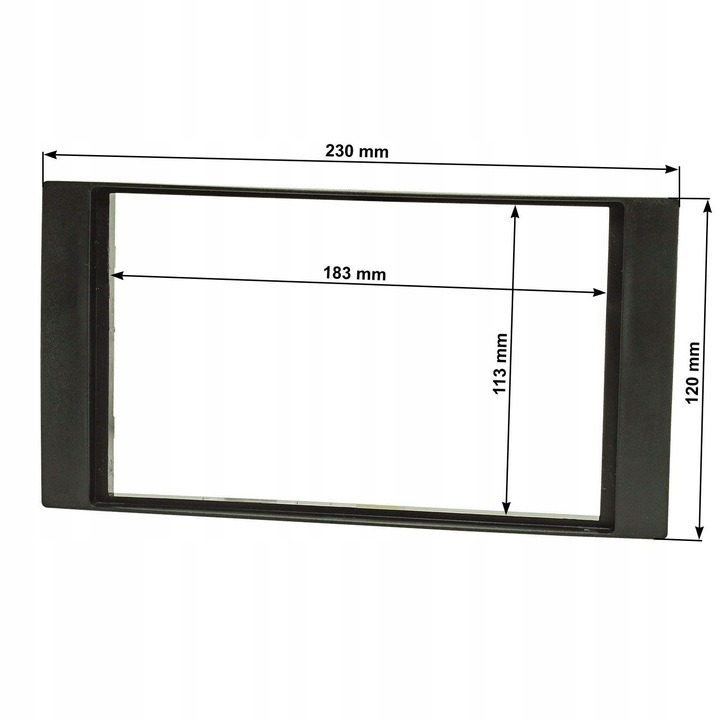 фото №2, Рамка радио 2 din ford c-max fiesta focus 61830