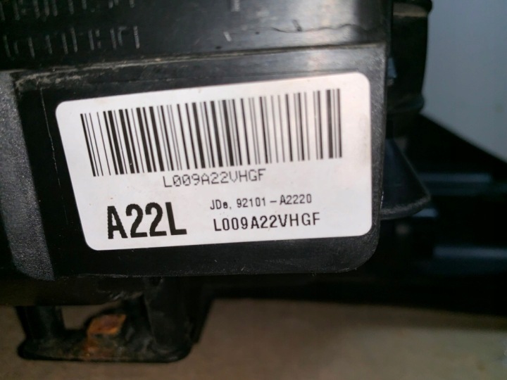 фото №13, Kia ceed фара передня звичайна h7 led 100% bez wady