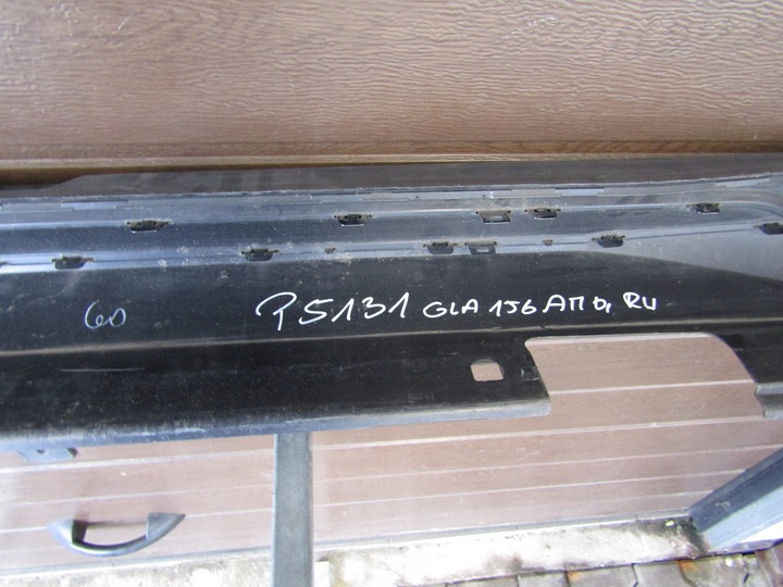 фото №8, Планка пороговая правая mercedes 156 gla amg накладка