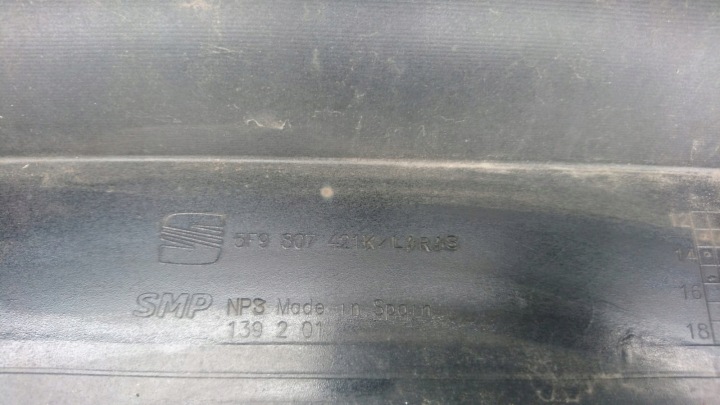 фото №11, Бампер задній  seat leon iii ft st 5f9807421k l r s