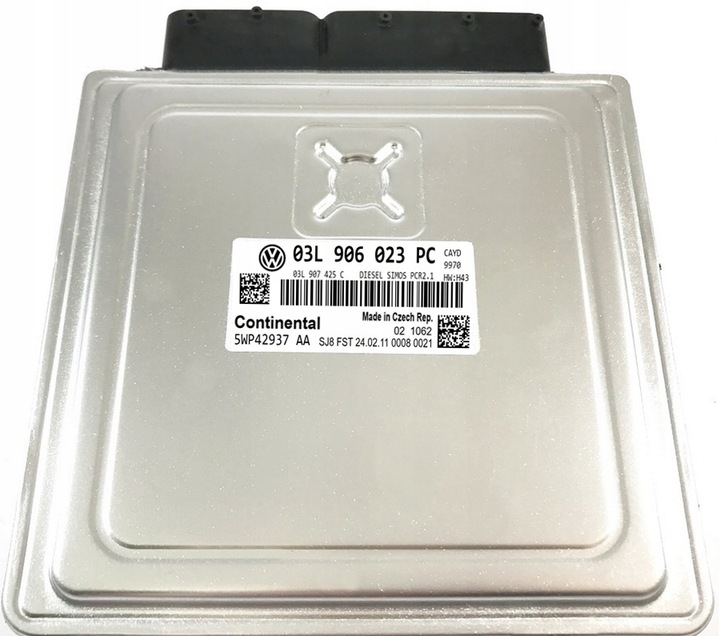 фото №1, 03l906023pc 5wp42937 комп'ютер vw caddy 1.6 імобілайзер off