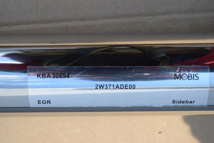 фото №9, Обладнання трубами труби хром пороги hyundai santa fe 2012- oem номер 2w371ade00