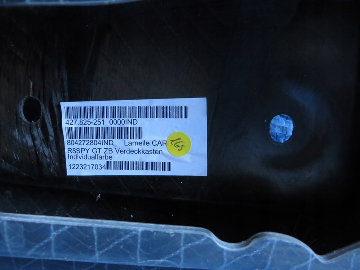 фото №12, Audi r8 427 spider кришка капот карбон 427.825.251