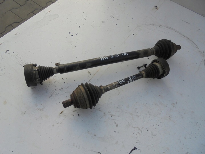 фото №1, Піввісь лівий перед volkswagen passat b6 2.0 tdi