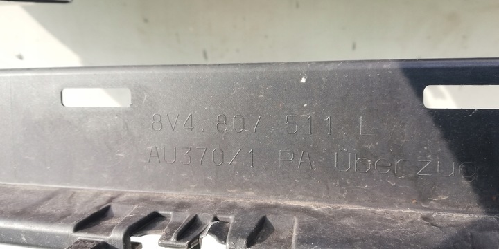 фото №7, Audi a3 8v4 sportback рестайлинг 16- бампер задний зад