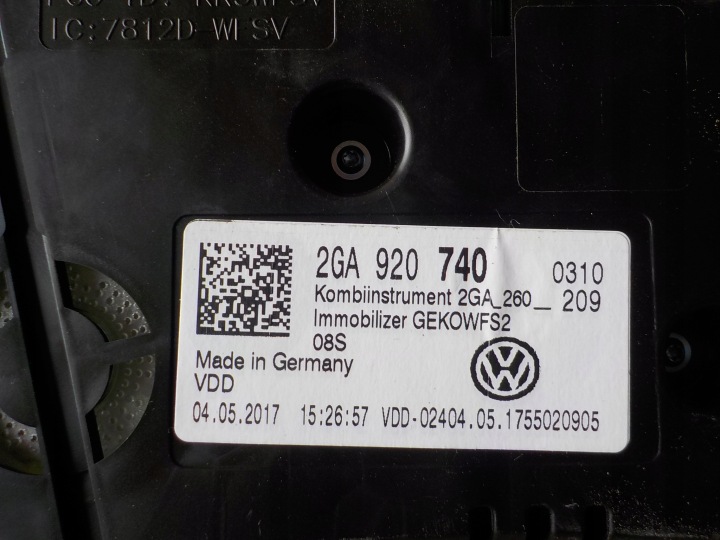 фото №5, Vw t-roc 2.0tsi спидометр приборы 2ga920740