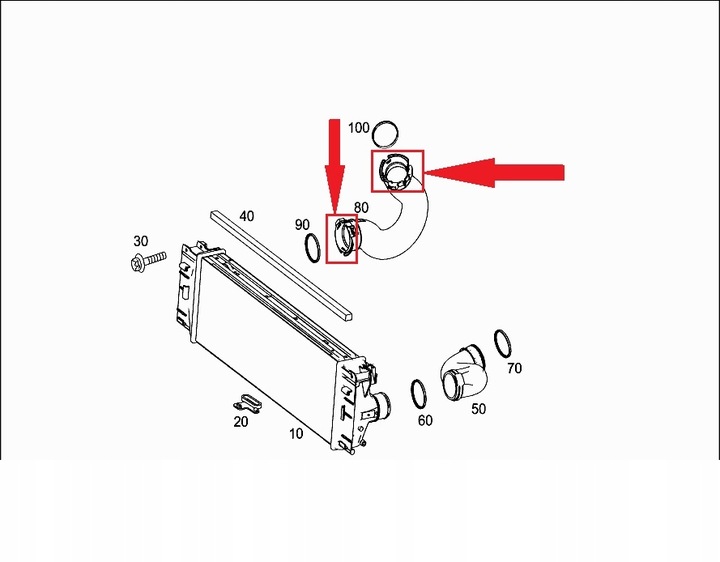 фото №4, Скоба провод шланг mercedes sprinter 906 a9065285082