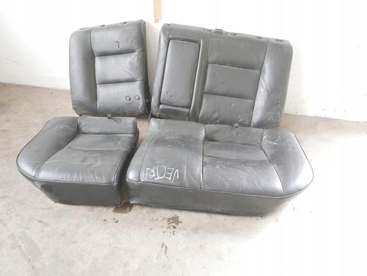 фото №11, Диван зад задняя opel vectra b универсал кожа чёрная