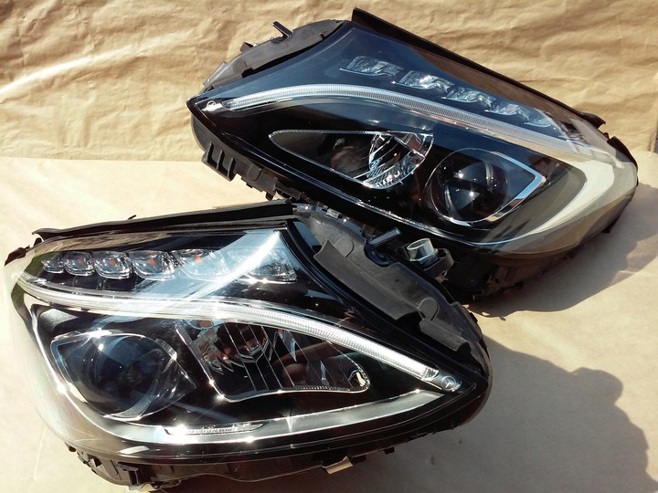 фото №1, Mercedes c класс w2058200661/0561 полный led производительность