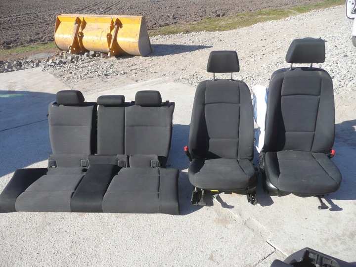 фото №5, Bmw e81 сиденья сиденье обшивки чёрные