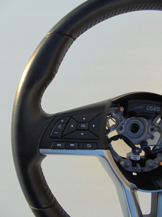 фото №5, Nissan qashqai j11 рестайлинг руль многофункциональная кожа