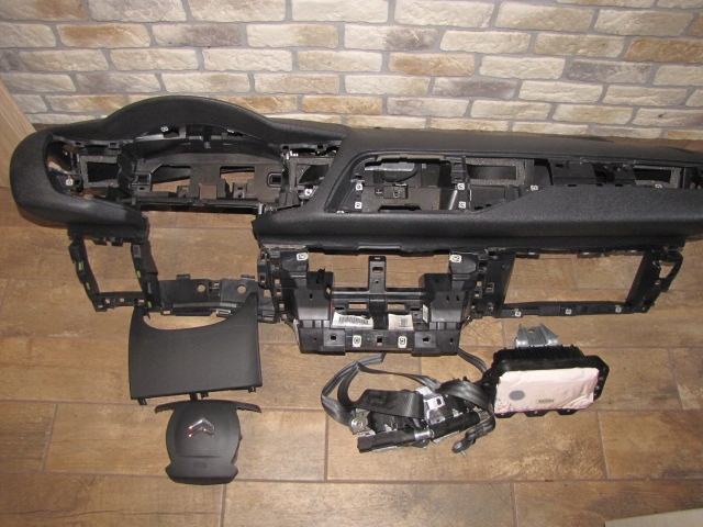 фото №1, Citroen c5 консоль + 3 x подушка безопасности + 2 x pas