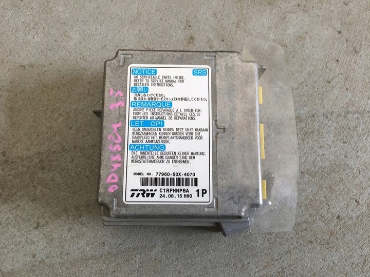 фото №1, Honda odyssey 99-04 - модуль подушок 77960sox4070