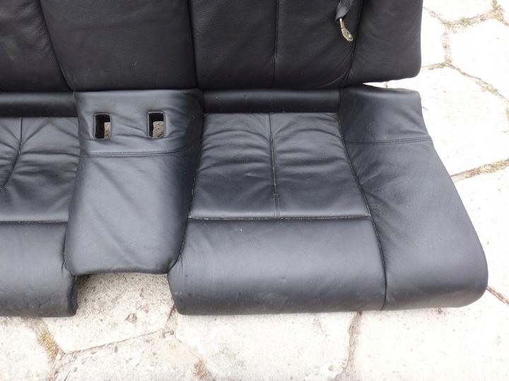 фото №5, Диван задняя bmw 6 e63 чёрная кожа