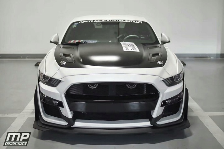 фото №12, Бампер переднє набір gt500 стиль ford mustang 2015 2016 2017