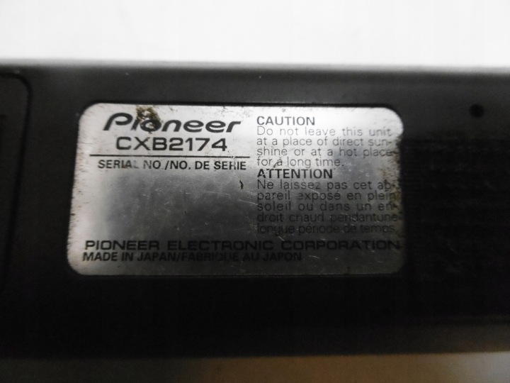 фото №6, Pilot навигации pioneer cxb2174 voyager iii 96-00