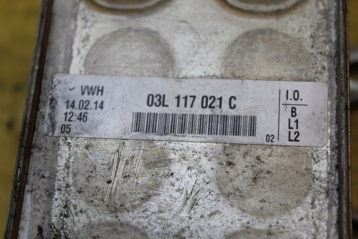 фото №6, Радіатор масла a4 b8 2.0 tdi cjc 03l117021c