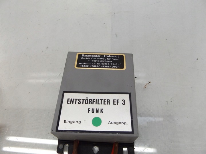 фото №2, Sprinter 901 фільтр проти zakłóceń entstorfilter