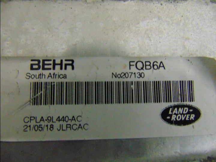 фото №6, Range rover sport интеркулер cpla-9l440-ac