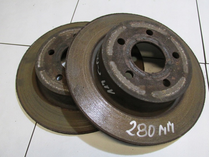 фото №1, Диск гальмівна зад 280 c-max mk2 c-max grand