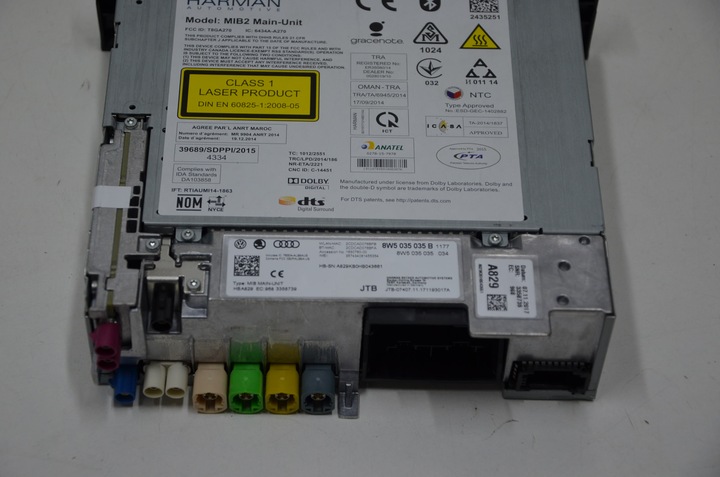 фото №5, Audi a4 b9 мультимедиа mmi 3g+ навигация 8w0035035b