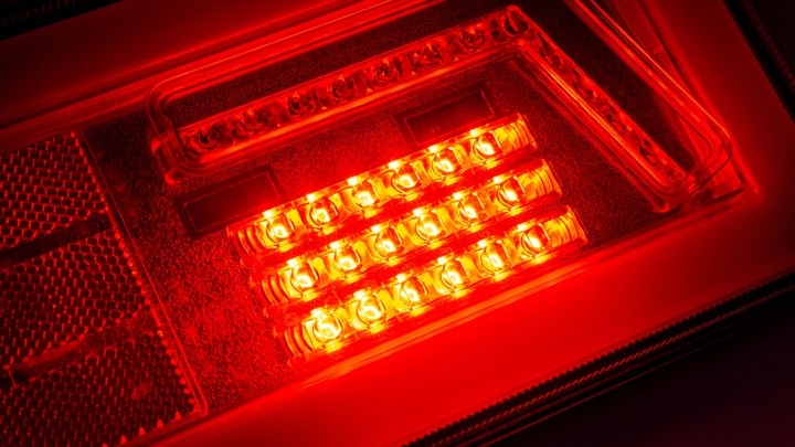 фото №13, Лампа задня комбінована led 12v 24v причепи причепи права діодний трактор