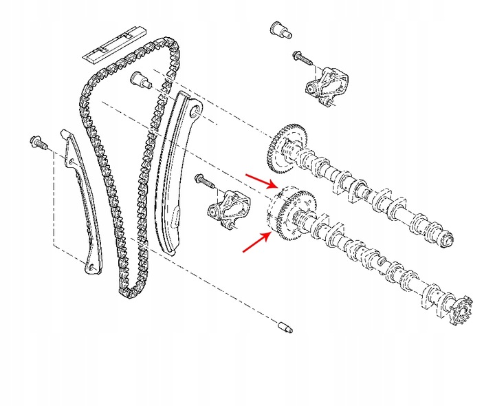 фото №9, Колесо переменных faz распределительный вал nissan x-trail qashqai оригинал