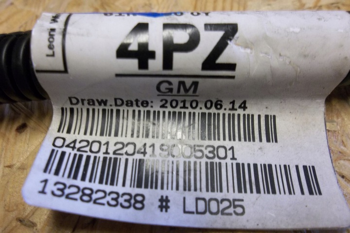 фото №7, Жгут установки передний opel astra j 4xpdc