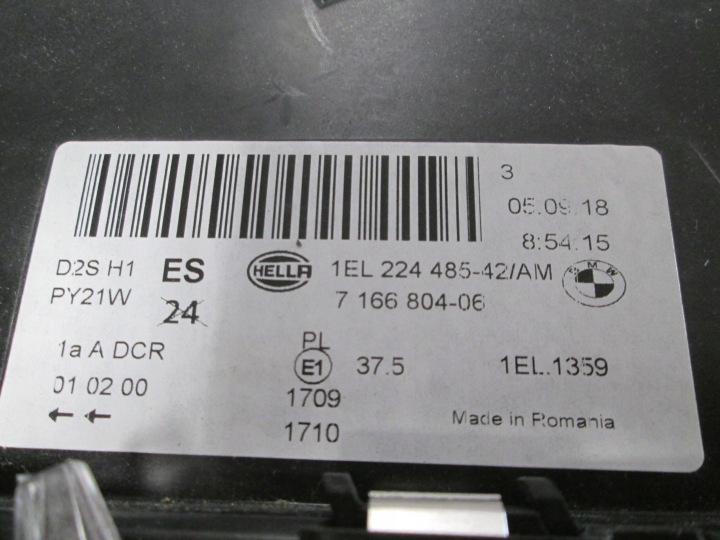 фото №7, Bmw e53 lci фара передняя передняя правая 7166804