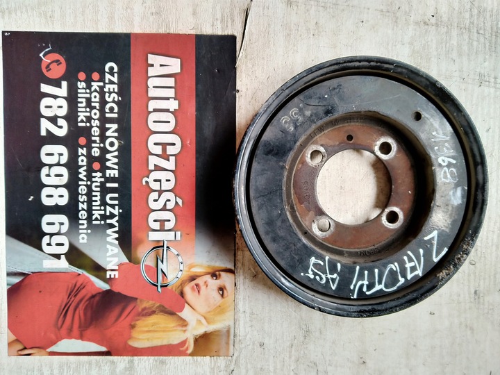 фото №1, 1368 колесо ременное вала коленчатого ope astra h z17dth