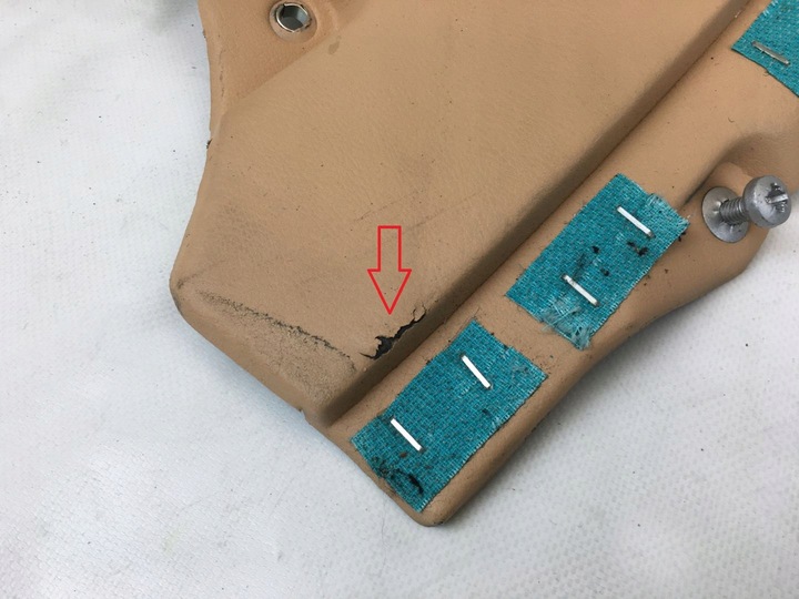 фото №4, Maserati quattroporte 04-12 обшивка стійка зад