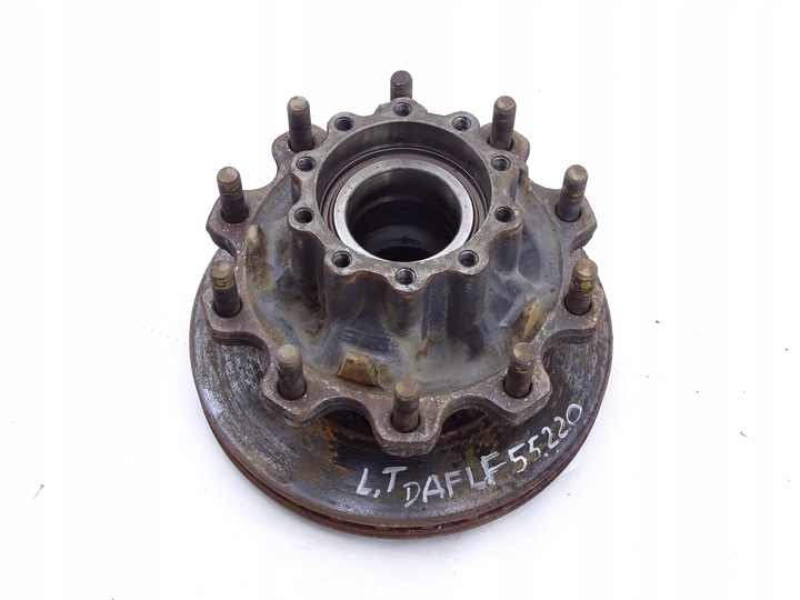 фото №1, Daf lf 45 55 01-13 ступиця диск зад 22,5'' 10 гвинт