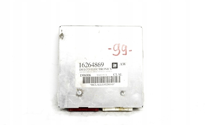 фото №1, Модуль блок керування 16264869 d96006 86clallg93280143