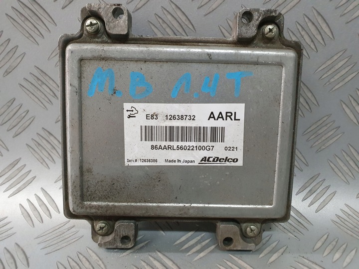 фото №1, Компьютер блок управления meriva b 1.4 t 12638732 aarl