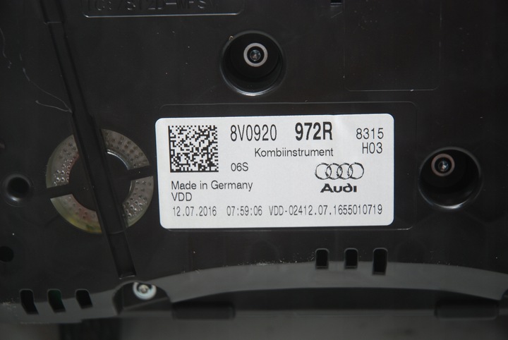 фото №5, Audi s3 8v спидометр приборы 8v0920972r