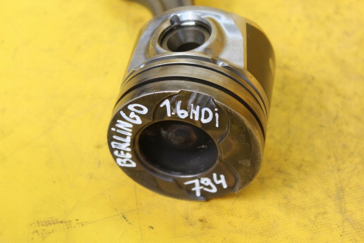 фото №10, Поршень шатун berlingo peugeot 307 74l53 1.4 hdi