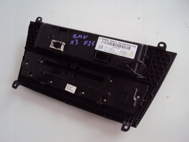фото №6, Панель кондиціонера радіо bmw x3 f25 9248265