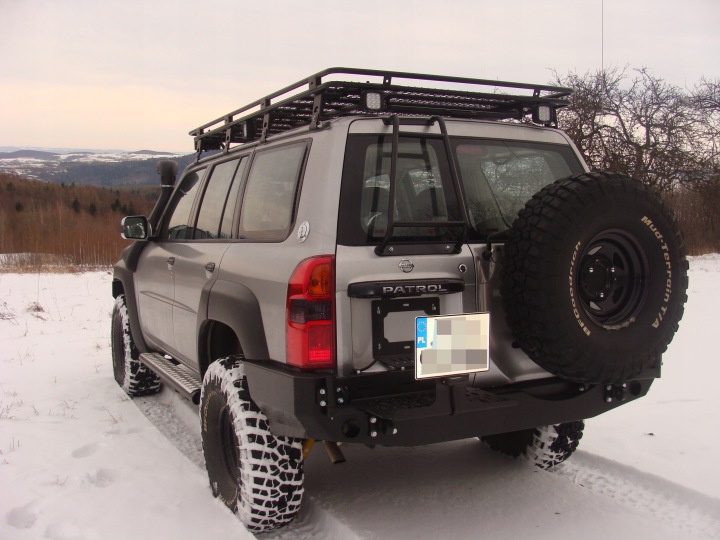 фото №9, Бампер стальной заднее зад nissan patrol gu4 качество