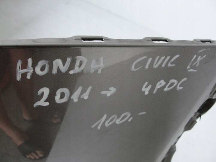 фото №9, Бампер задній  задній honda civic ix 4pdc 2011-